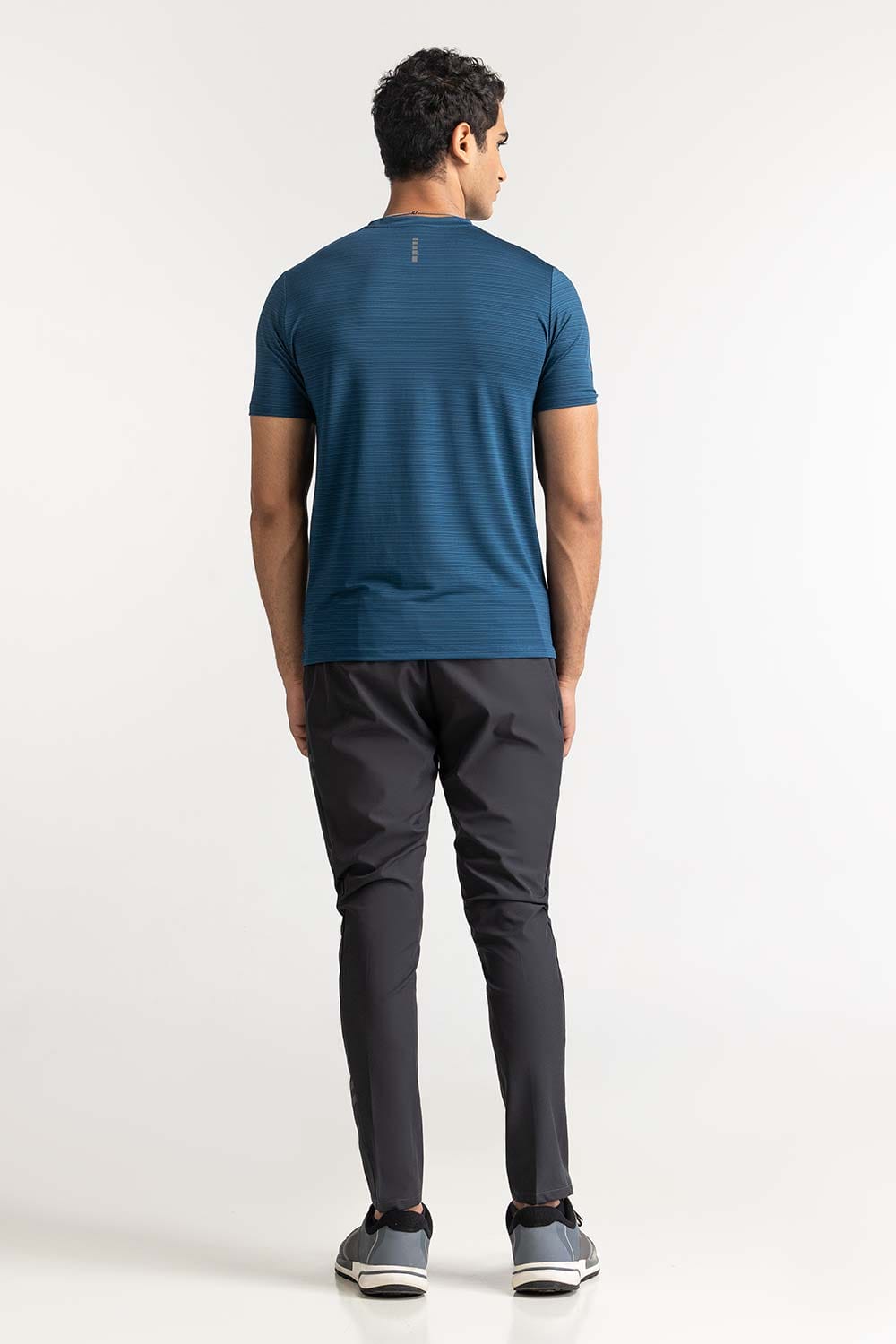 Blue Textured Tee