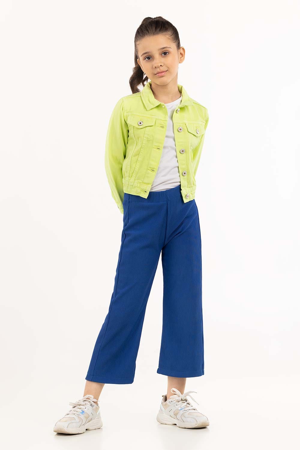 Toddler Girl Blue Trouser