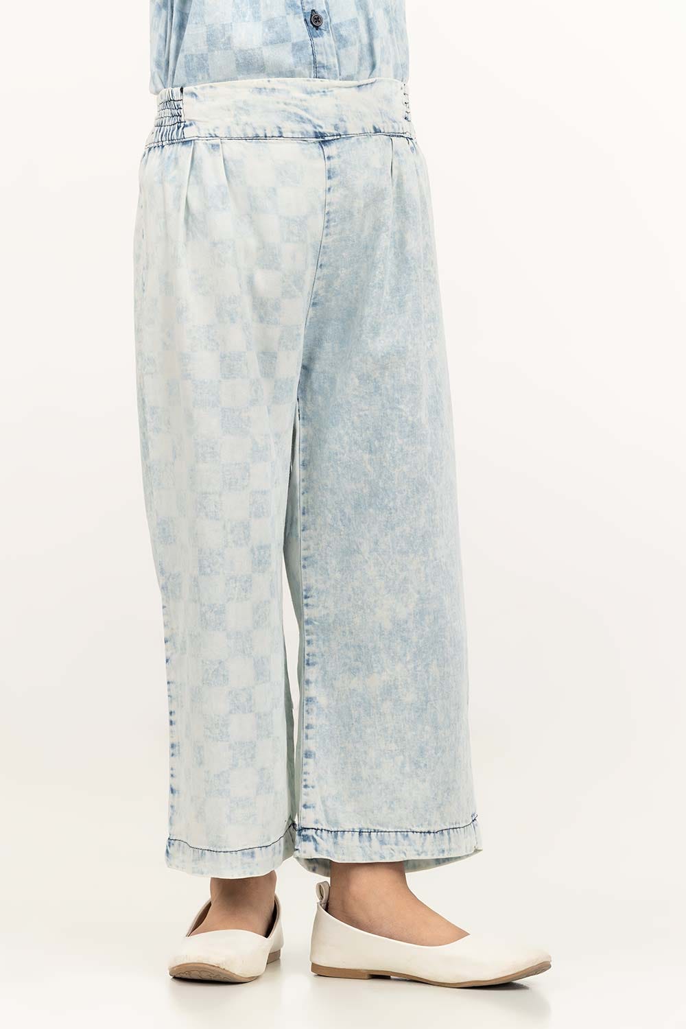 Toddler Girl Blue Trouser Tgdb-2210061 A