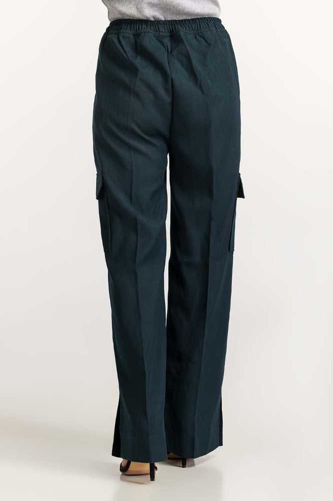 Bottle Green Basic Trouser