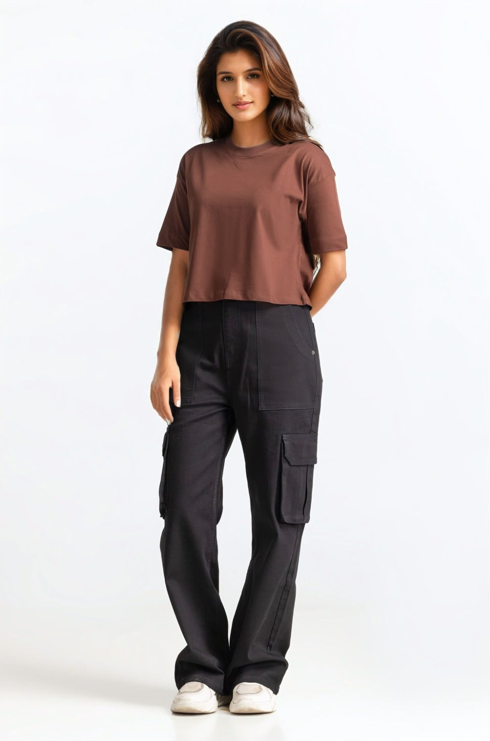 Brown Basic Top
