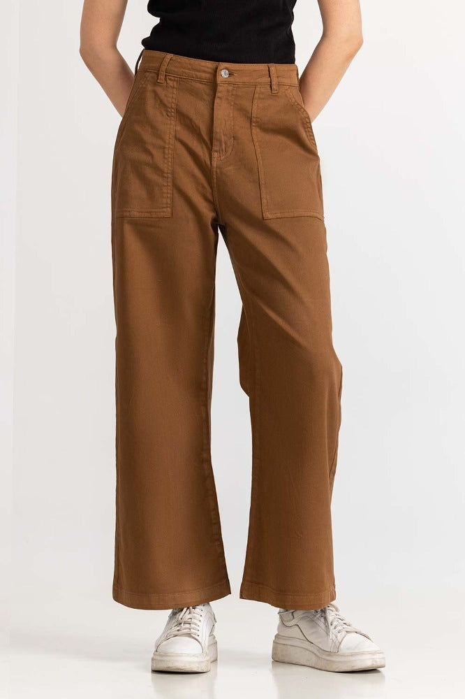 Brown Basic Trouser