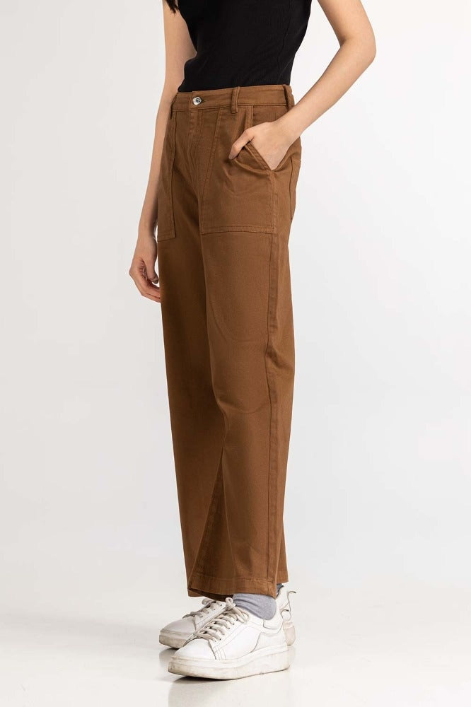 Brown Basic Trouser