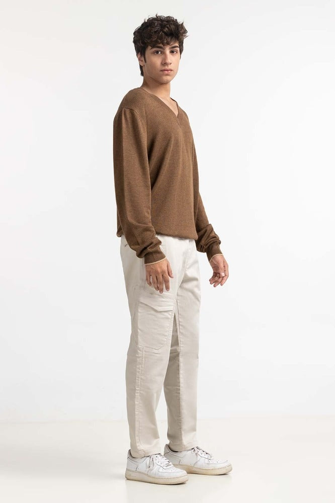 Brown Fashion Sweater