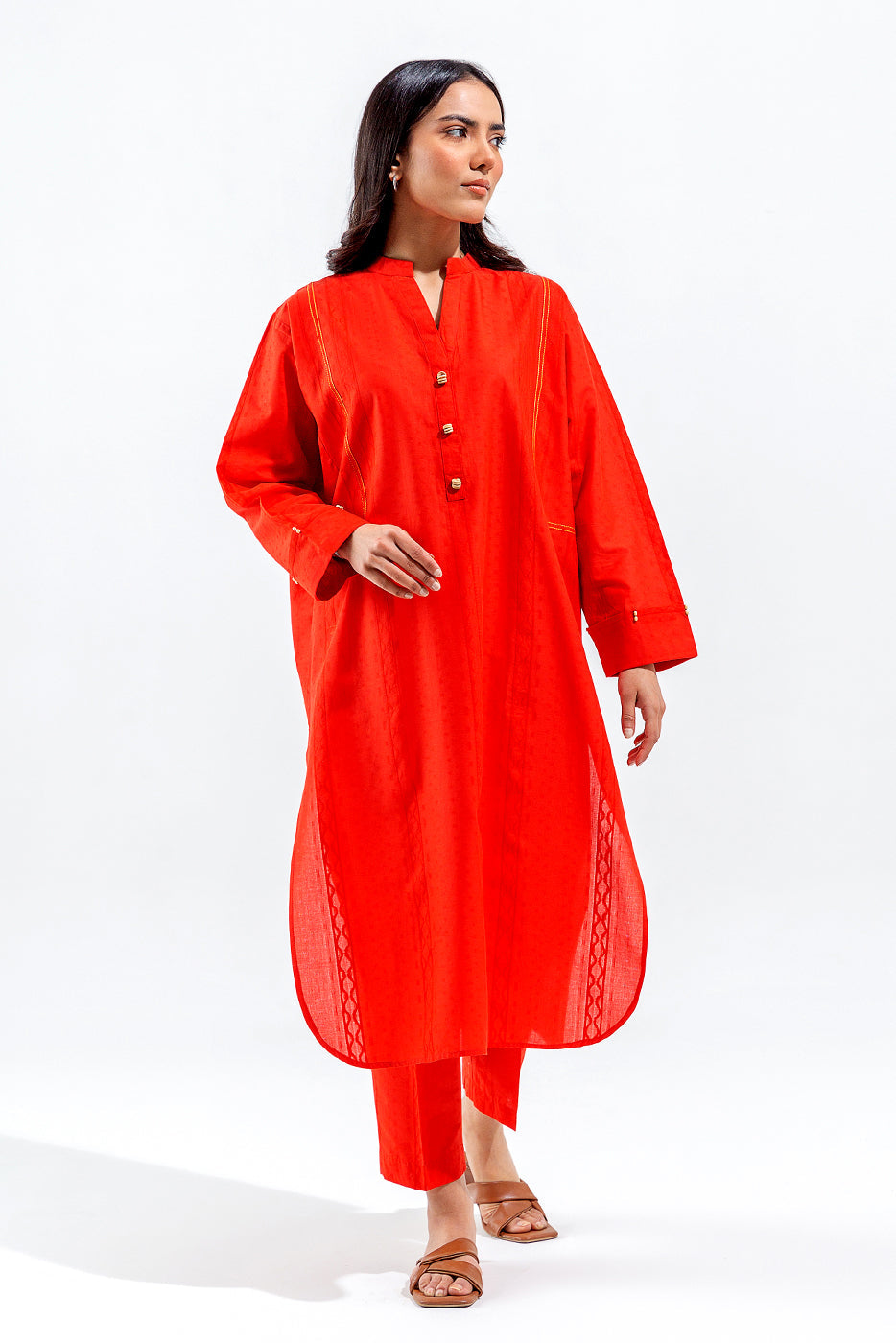 2 Piece Basic Jacquard Suit (Pret)