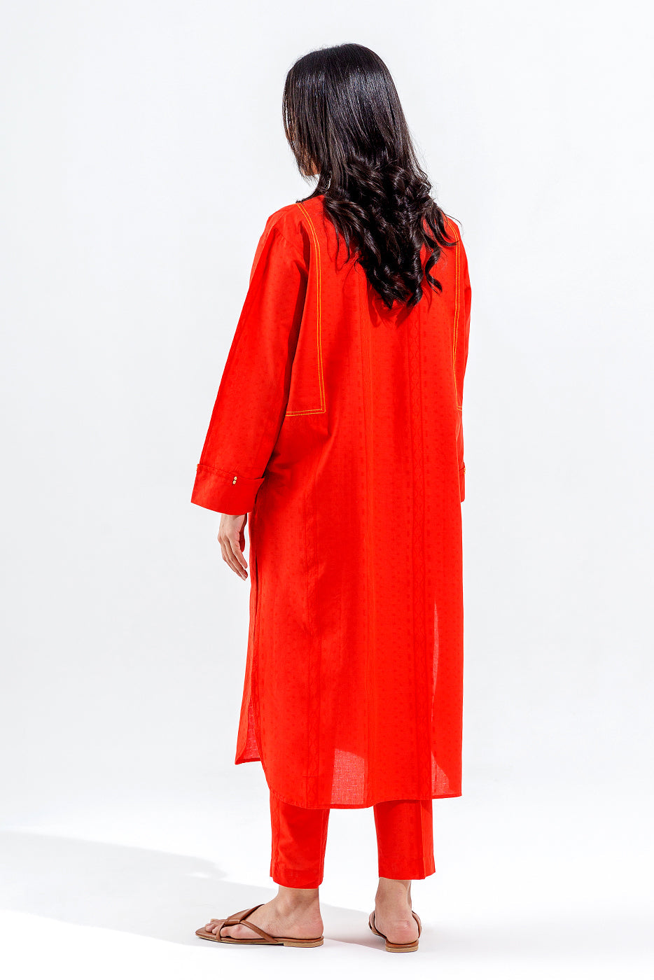 2 Piece Basic Jacquard Suit (Pret)