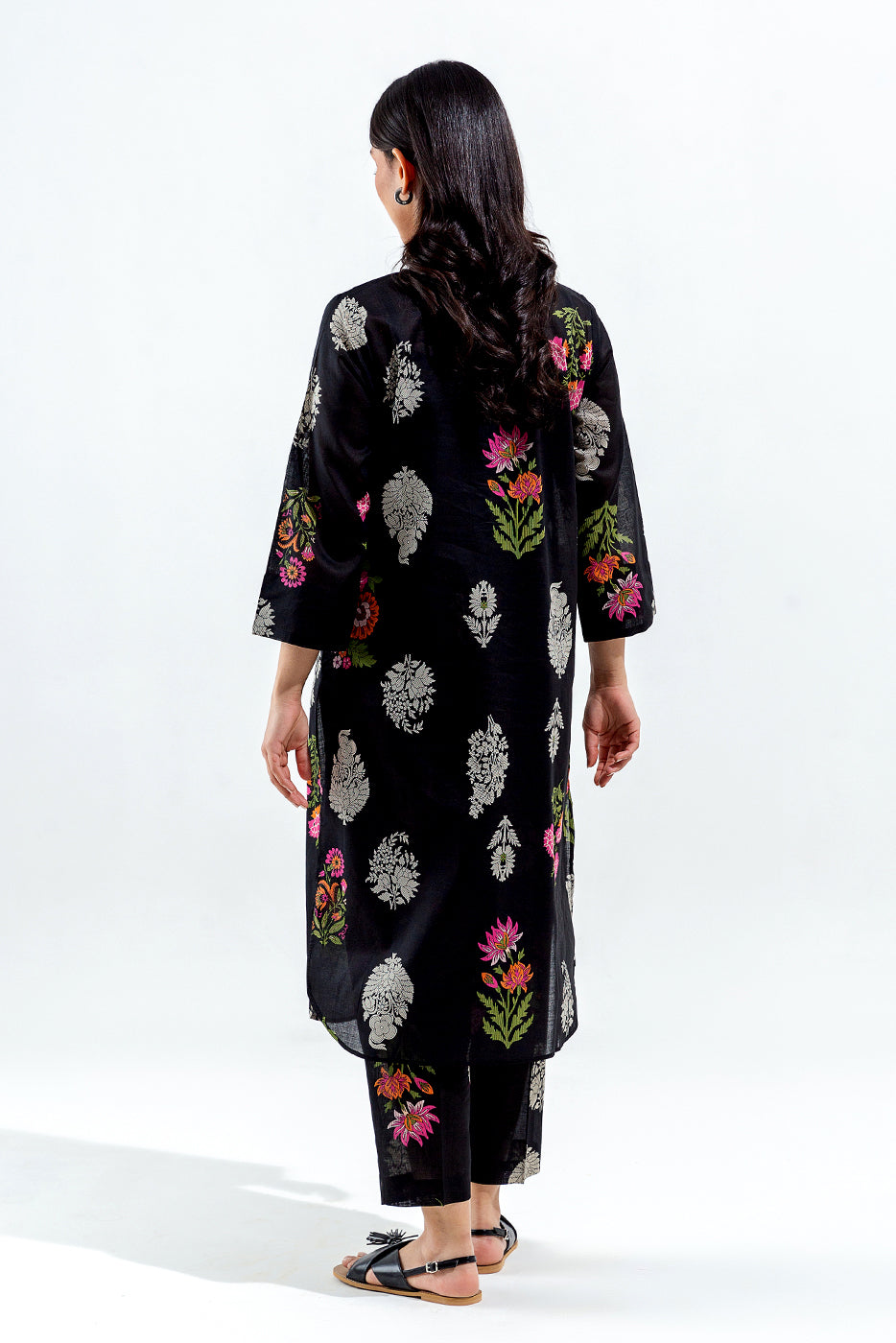 2 Piece Printed Rotary Print Suit (Pret)
