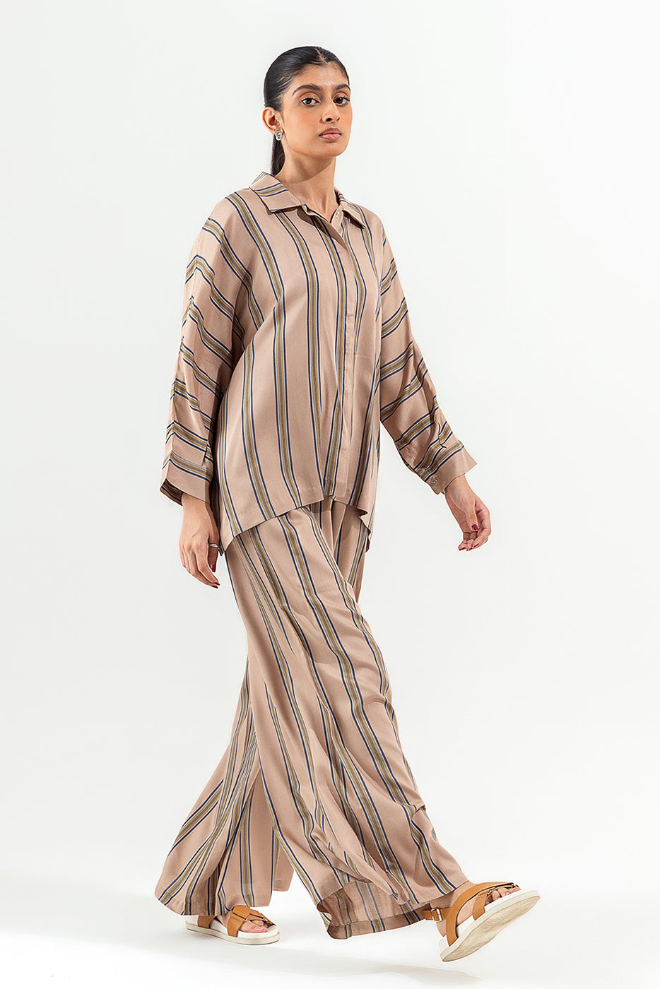 Striped Coord Set