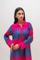2 Piece Printed Jacquard Suit (Pret)