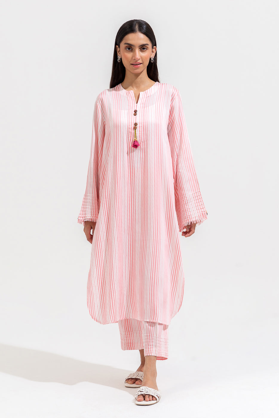 2 Piece Basic Yarn Dyed Suit (Pret)