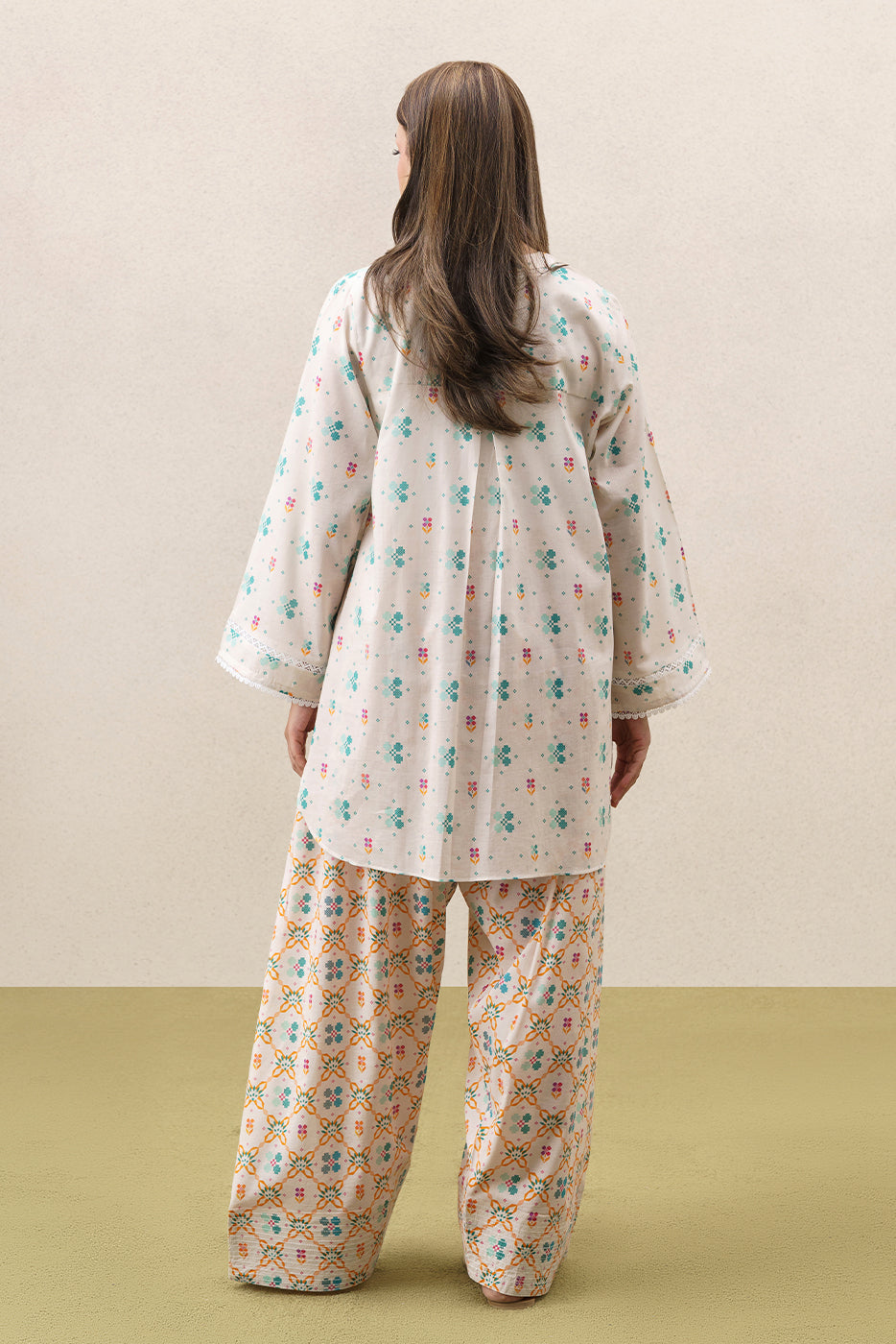 PRINTED LAWN SHIRT (PRET)