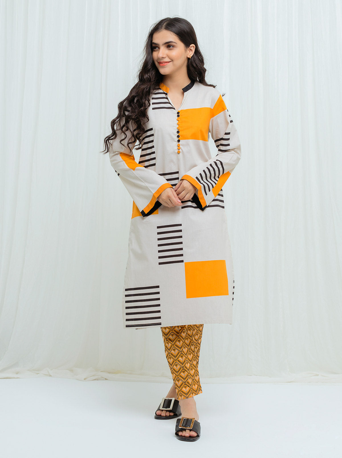 Primrose Yellow -Printed-2P