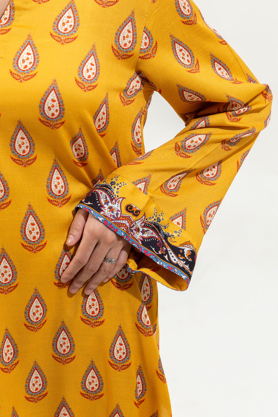 2 Piece Printed Viscose Suit (Pret)