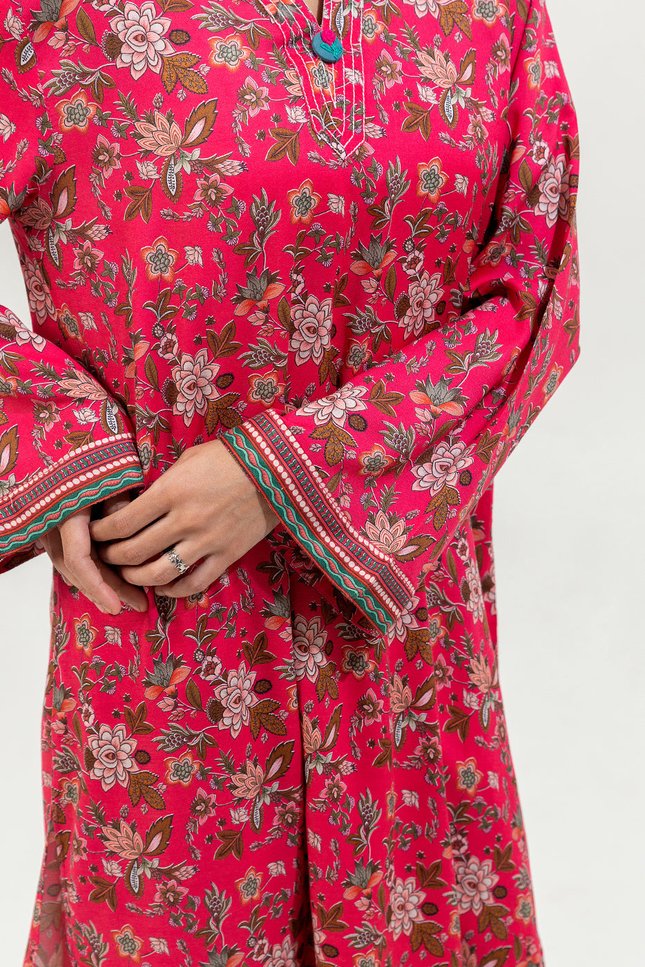 2 Piece Printed Viscose Suit (Pret)