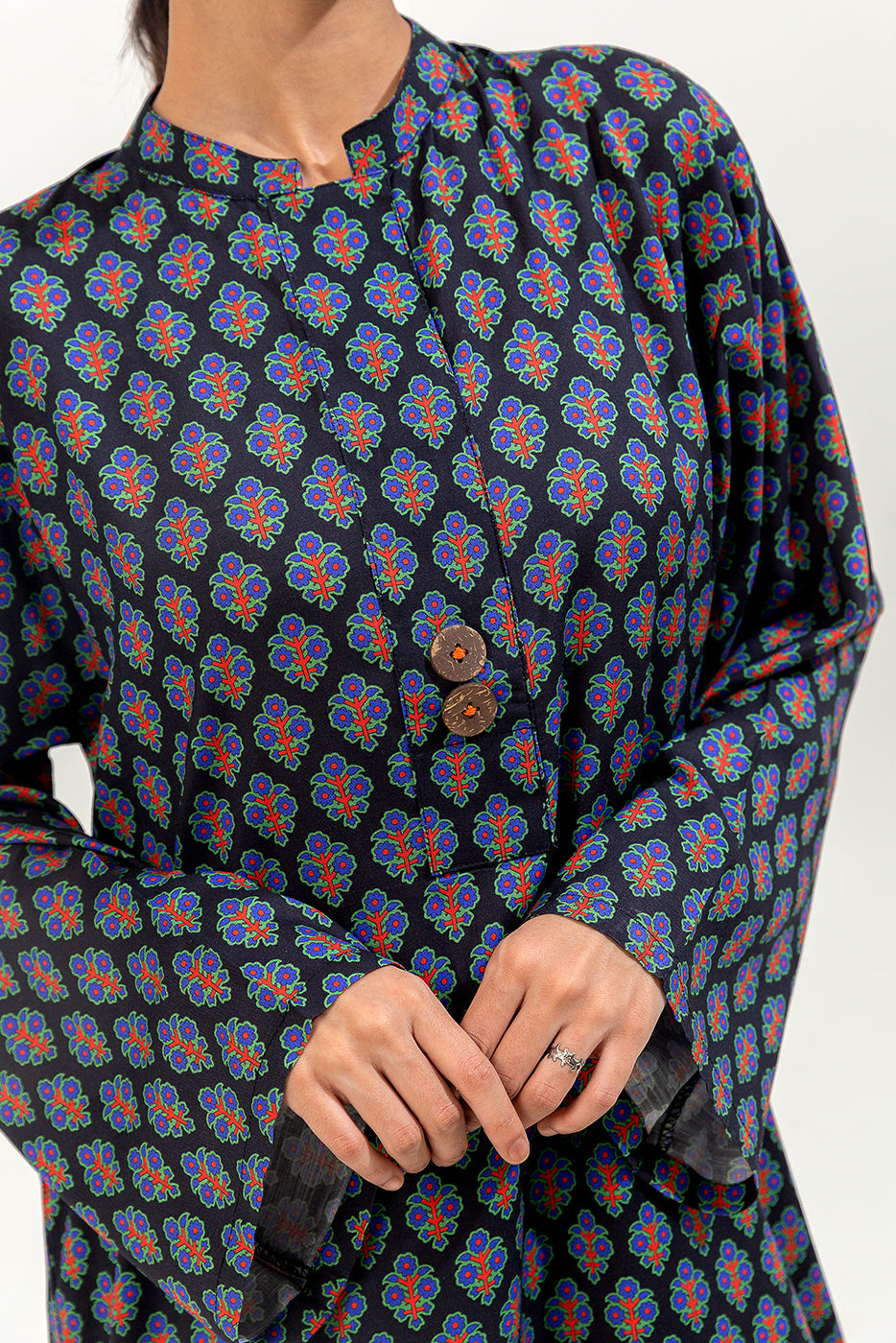 2 Piece Printed Viscose Suit (Pret)