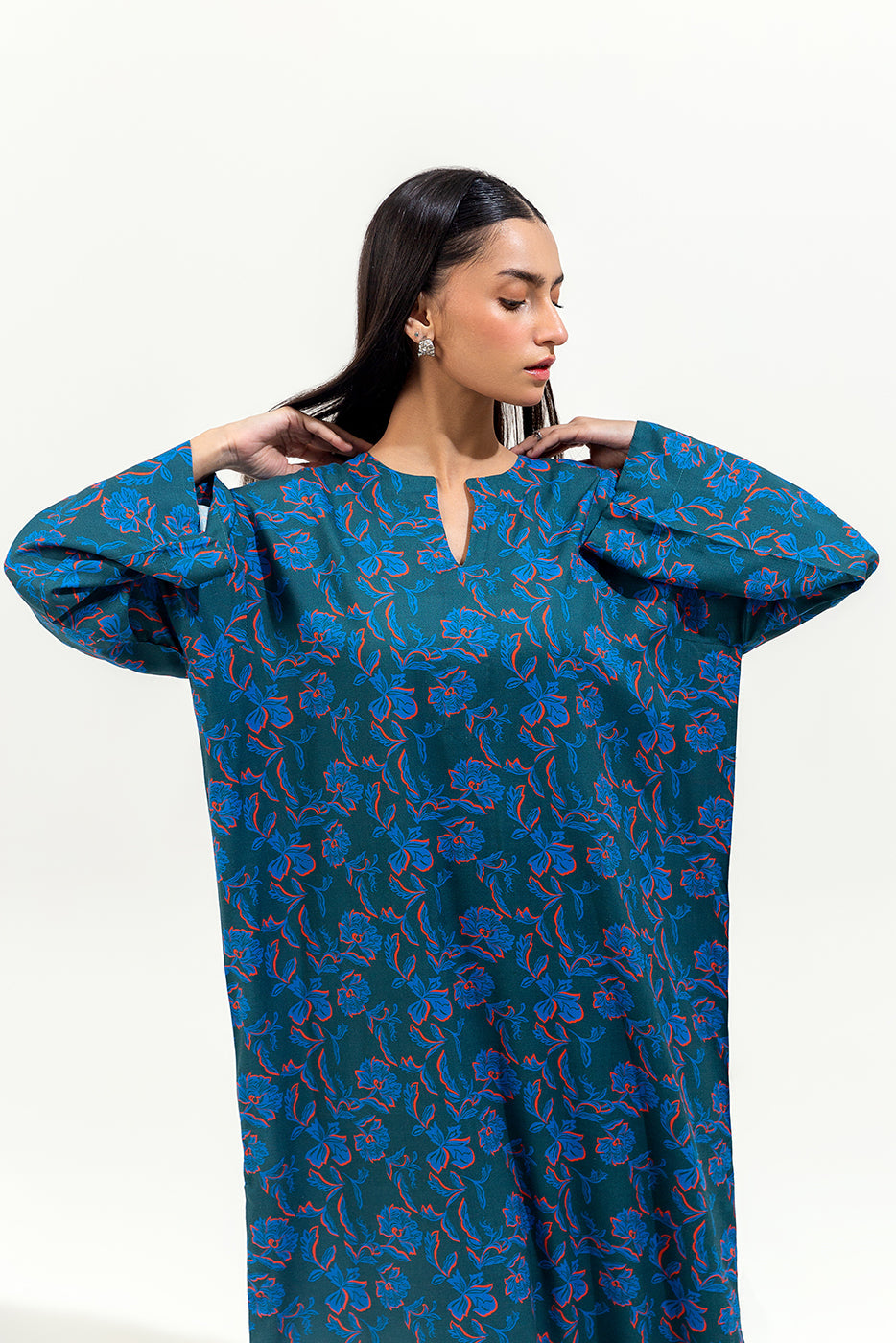 2 Piece Printed Viscose Suit (Pret)
