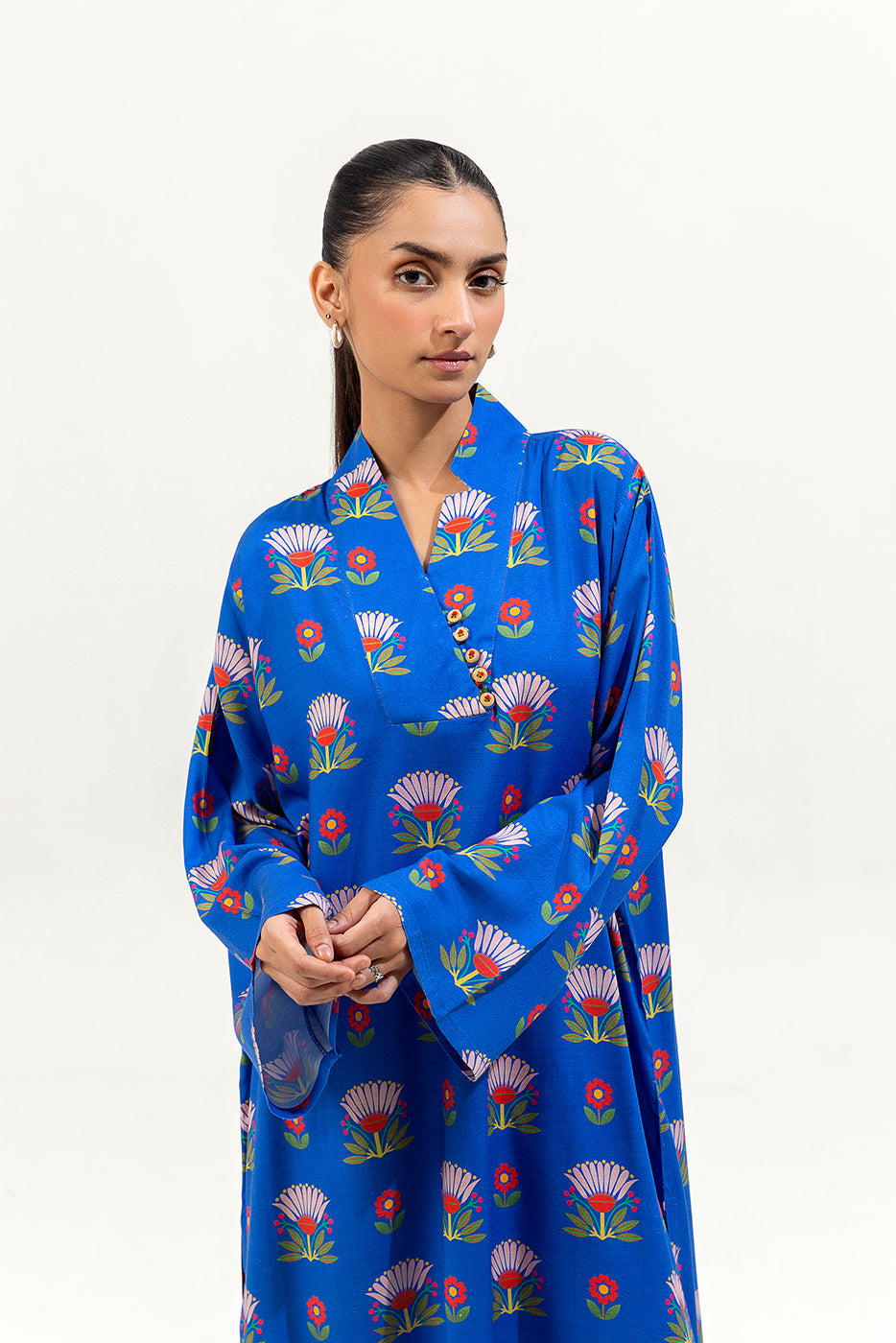 2 Piece Printed Viscose Suit (Pret)