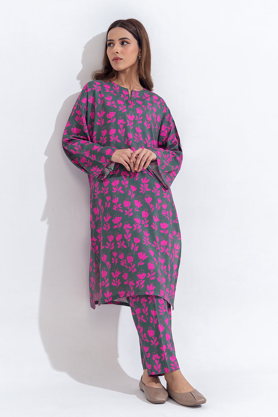 Printed Viscose Shirt (Pret)