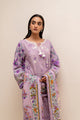 3 Piece Embroidered Khaddar Suit-Heather Gleam (Unstitched)
