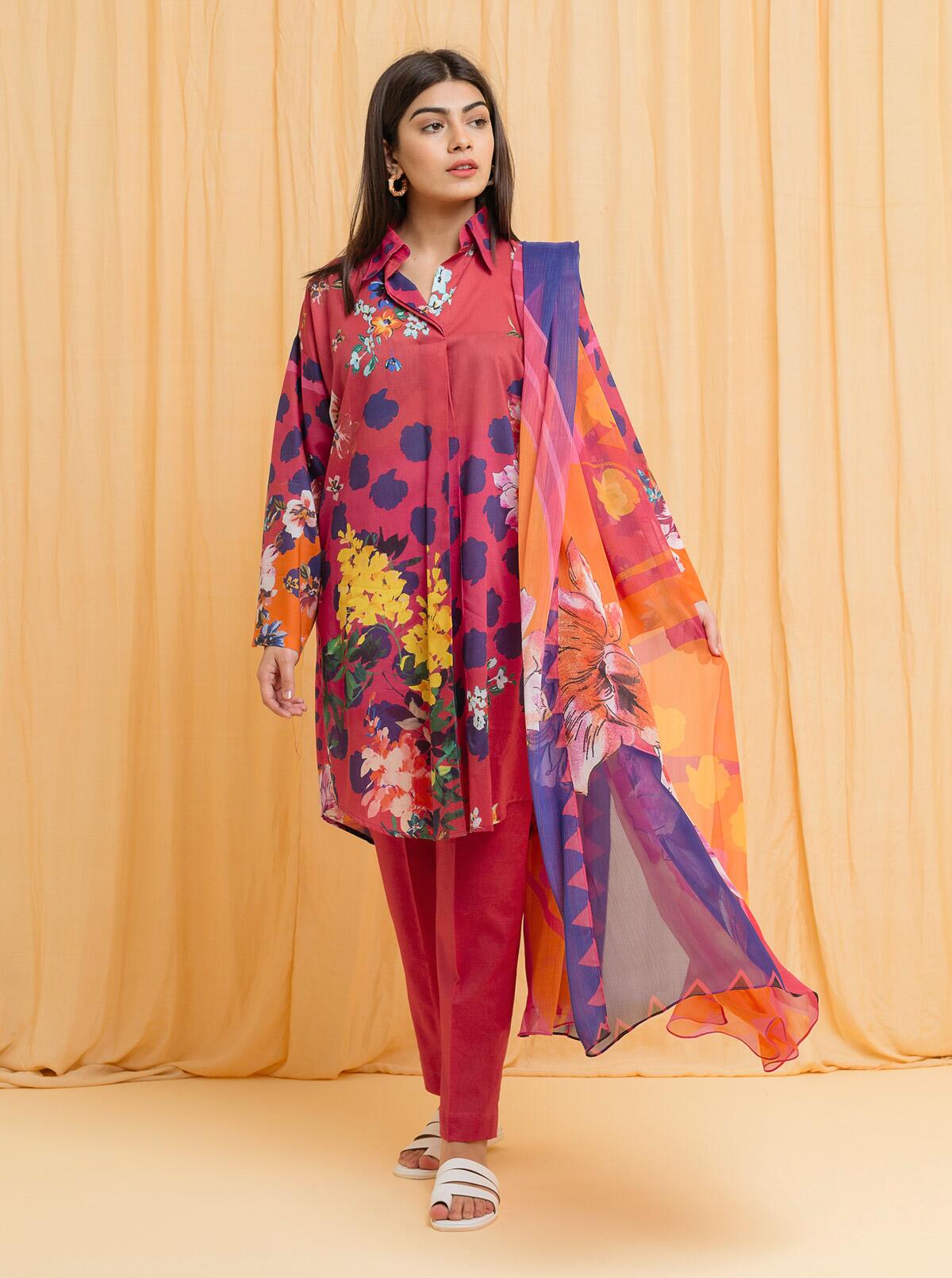Petro Craze - Printed 3 Piece