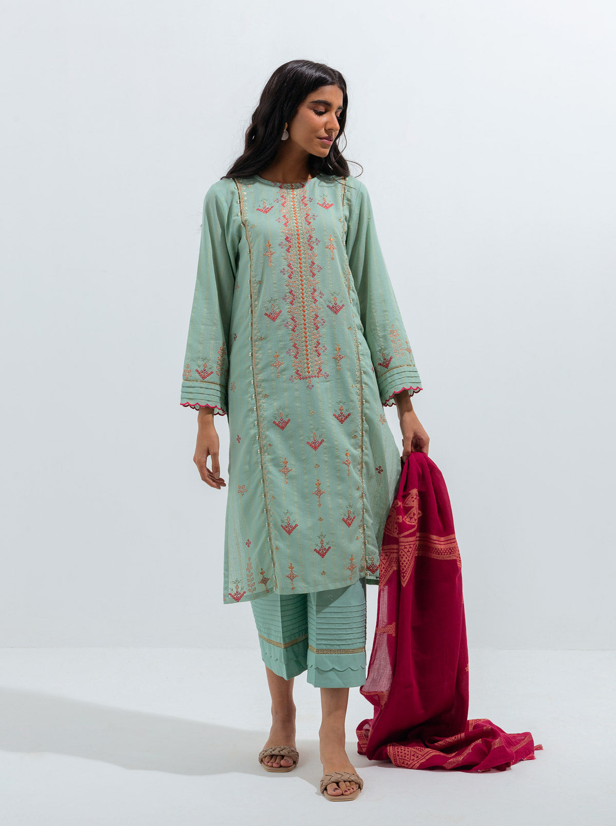Aqua Gypsy-Embroidered-2P