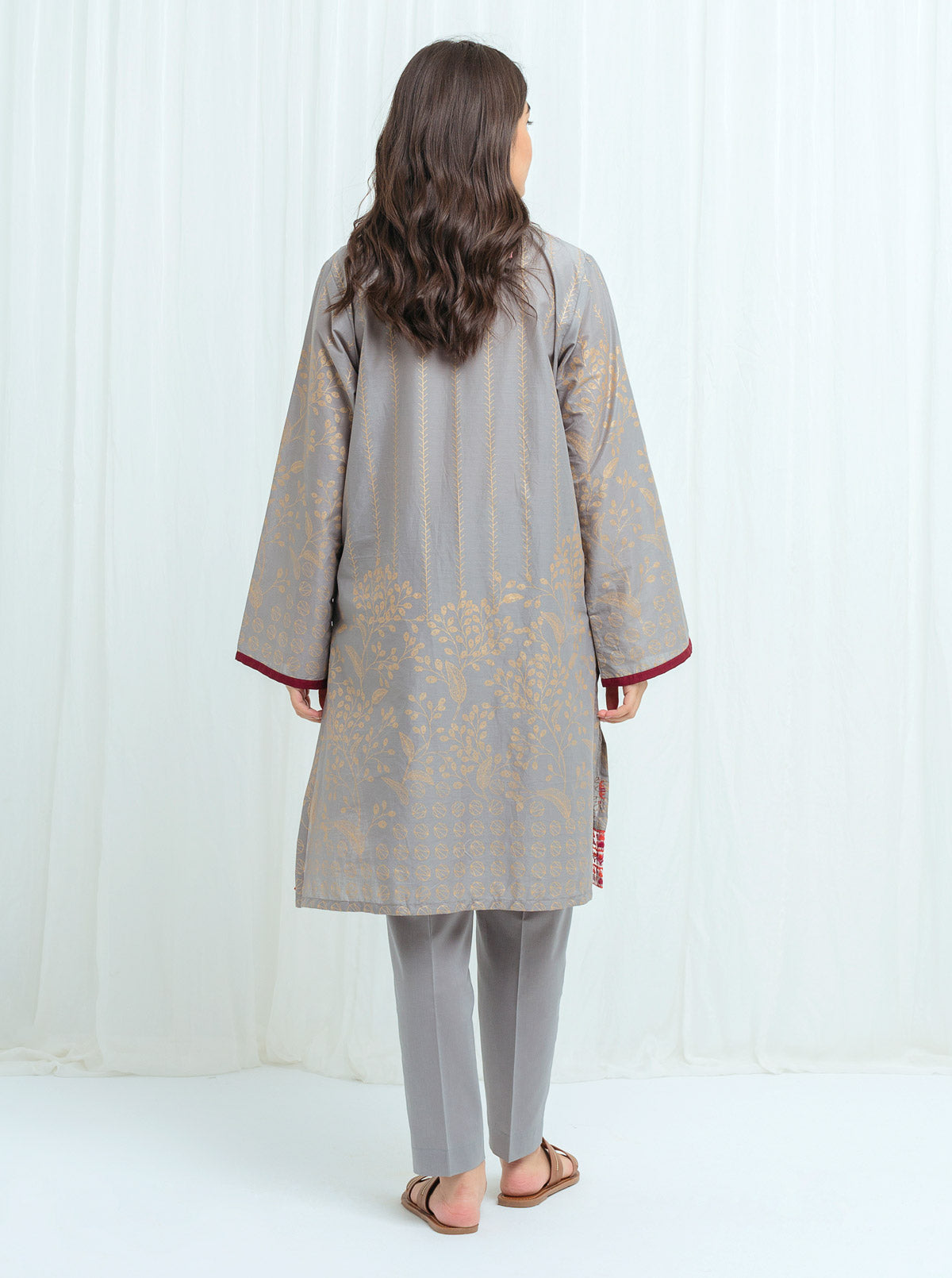 AJUW-02 EMBROIDERED KHADDAR 3 Pcs