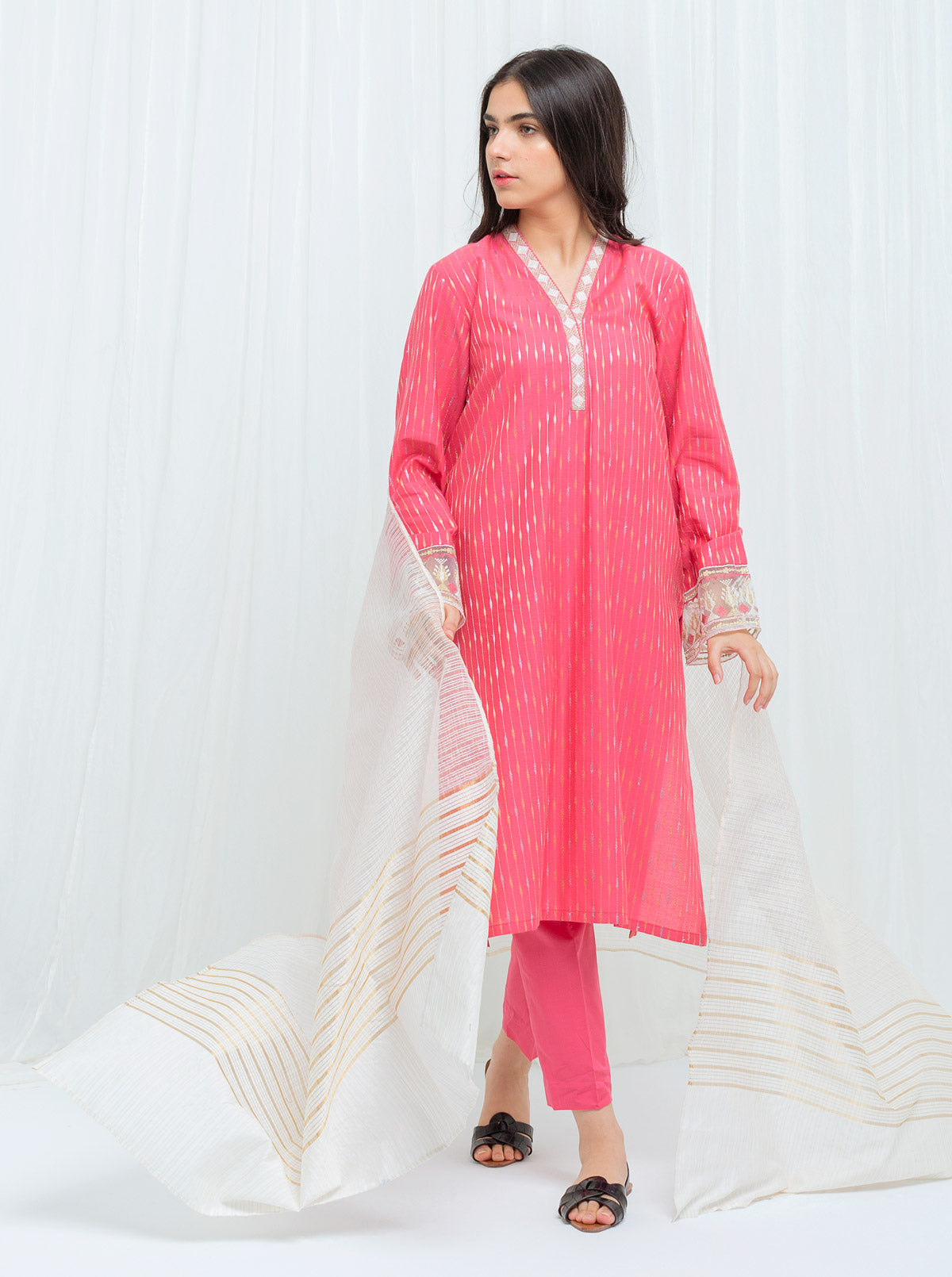 Fuchsia Pink - 3 Piece