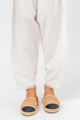 Embroidered silk Pants (as shown)