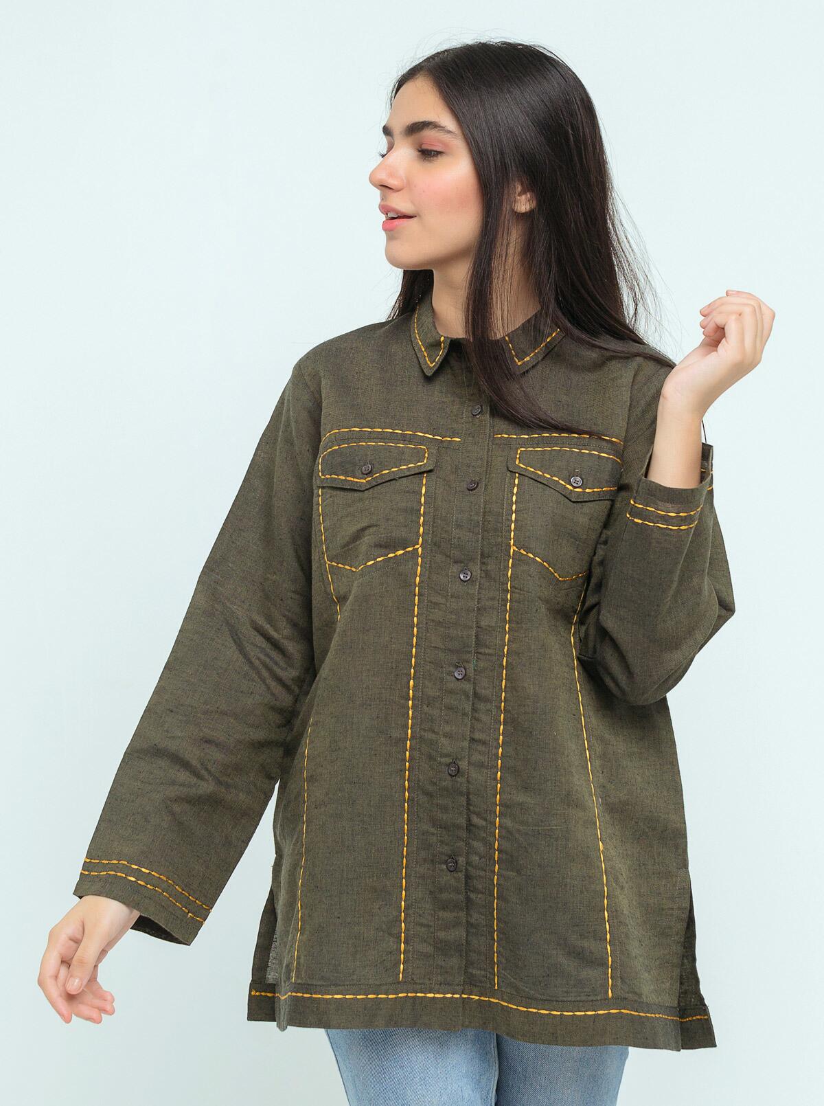 SLUB LAWN TOP