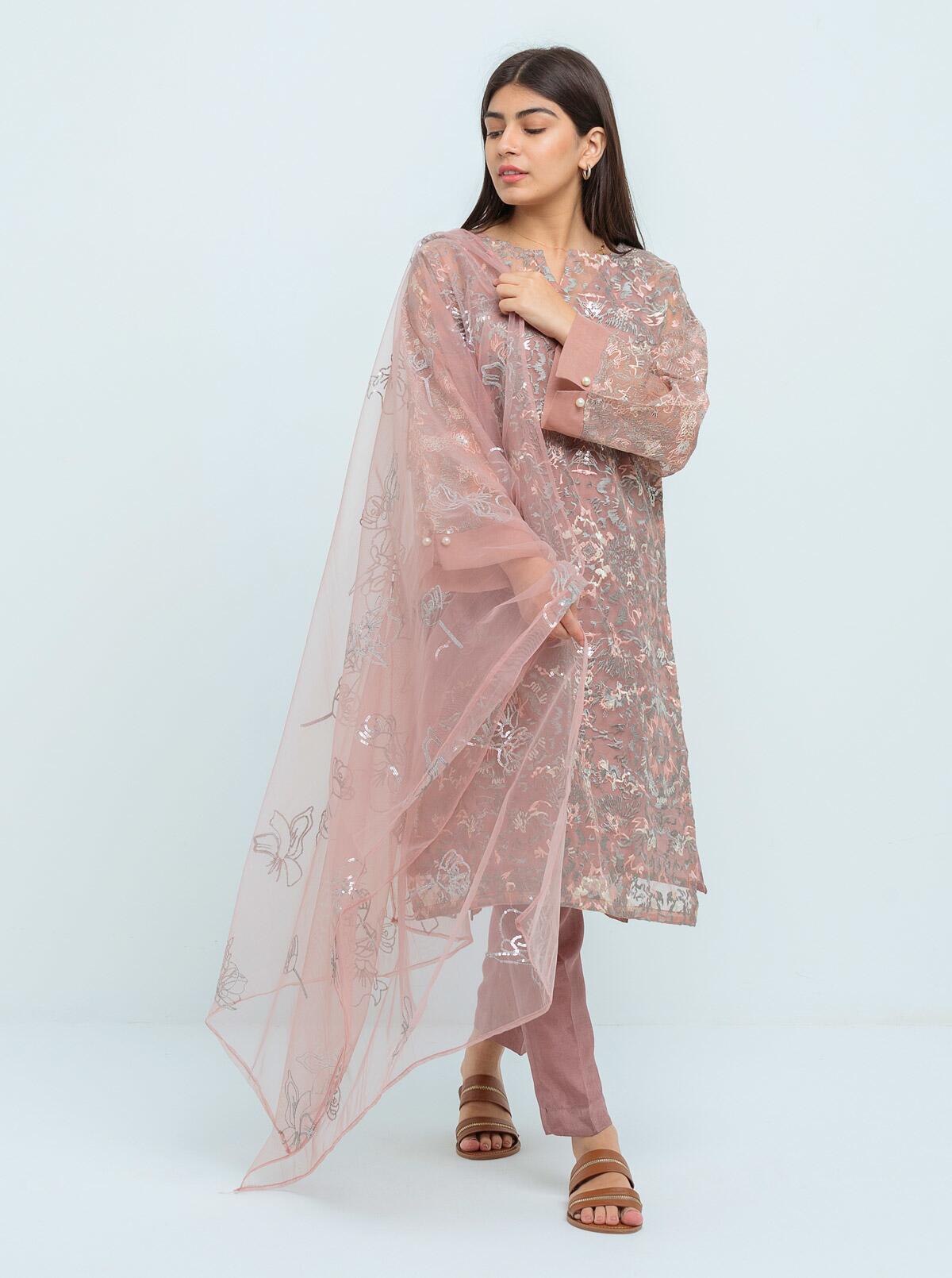 AJPL-20 PRINTED ARABIC LAWN 3 PCS