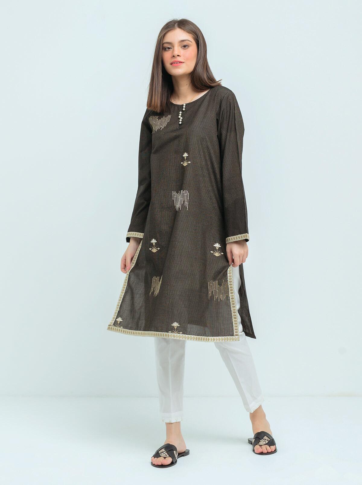 AJSM-08 EMBROIDERED DULL SILK 3 PCS