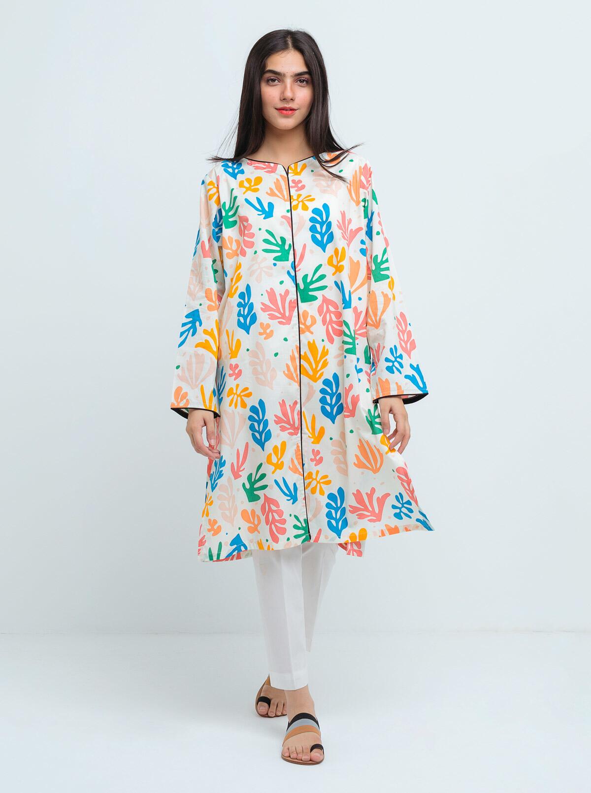 AJMS-11 EMBROIDERED KOREAN RAW SILK  3 PCS