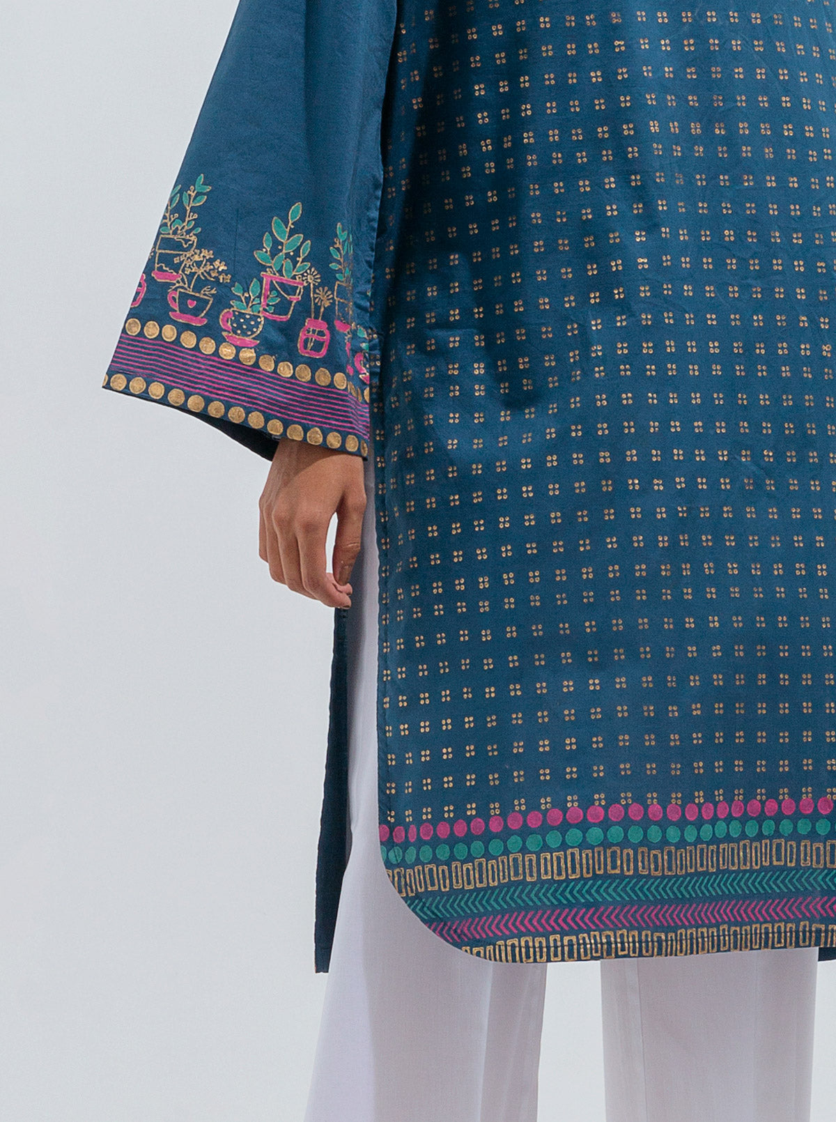 Printed Lawn Shirt (Luxury Pret)