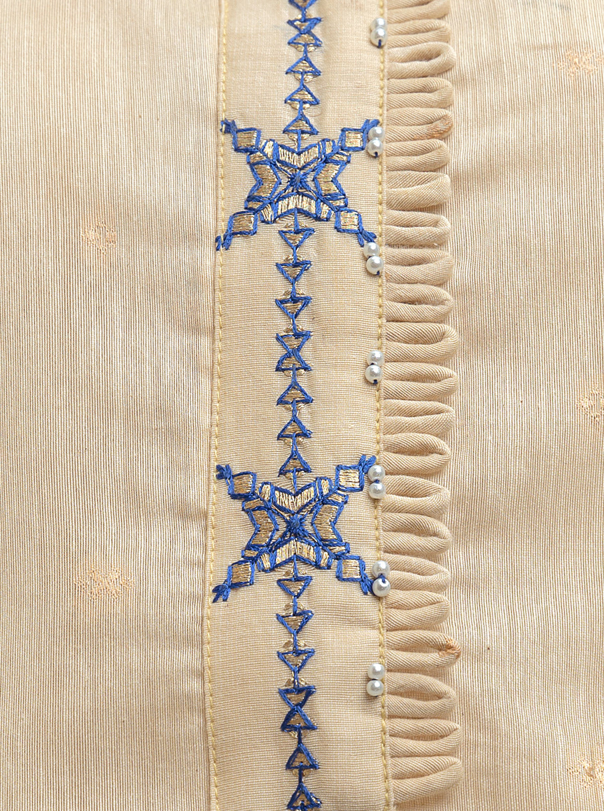 Embroidered Shirt With Dupatta