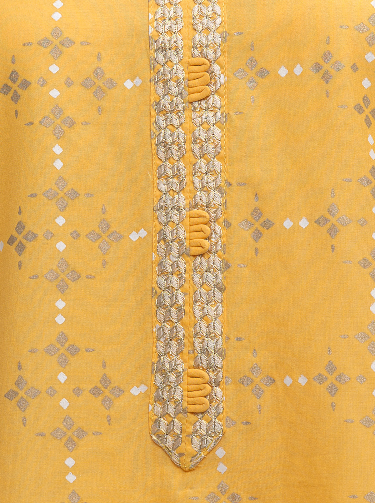 Embroidered Shirt With Dupatta