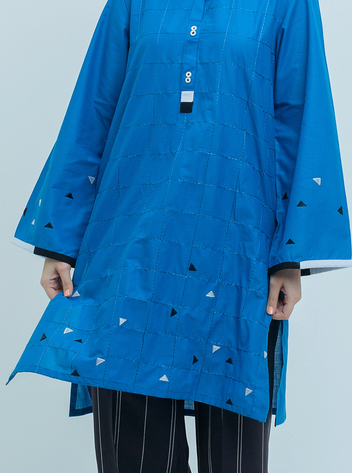 Embroidered Shirt With Pant