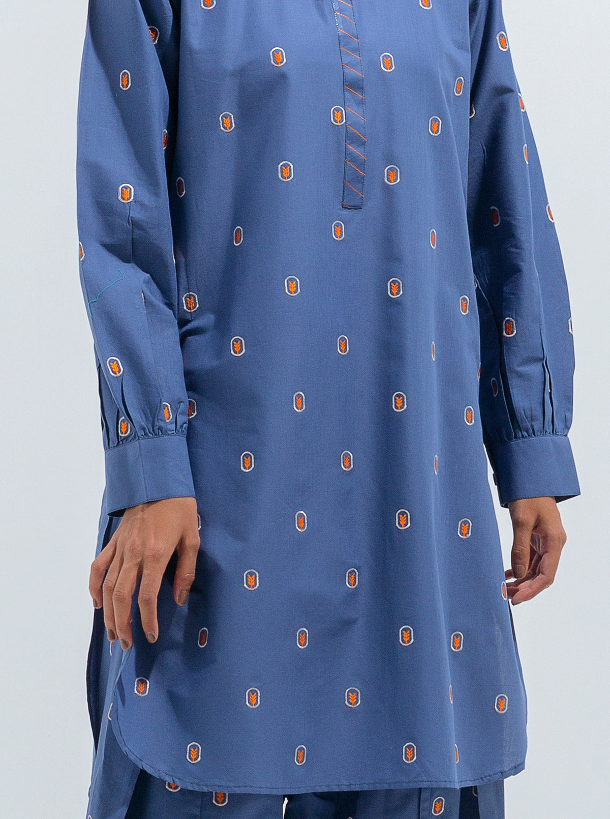 Embroidered Shirt With Pant
