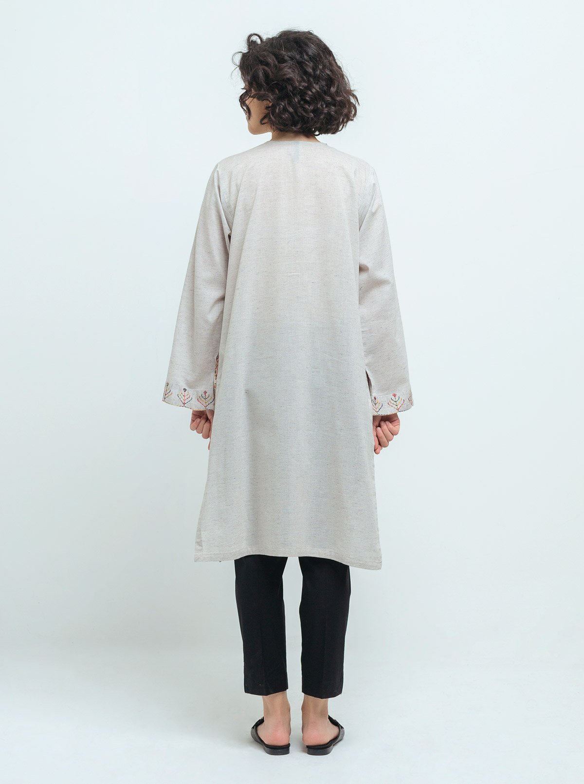 Embroidered Lawn Shirt (Pret)