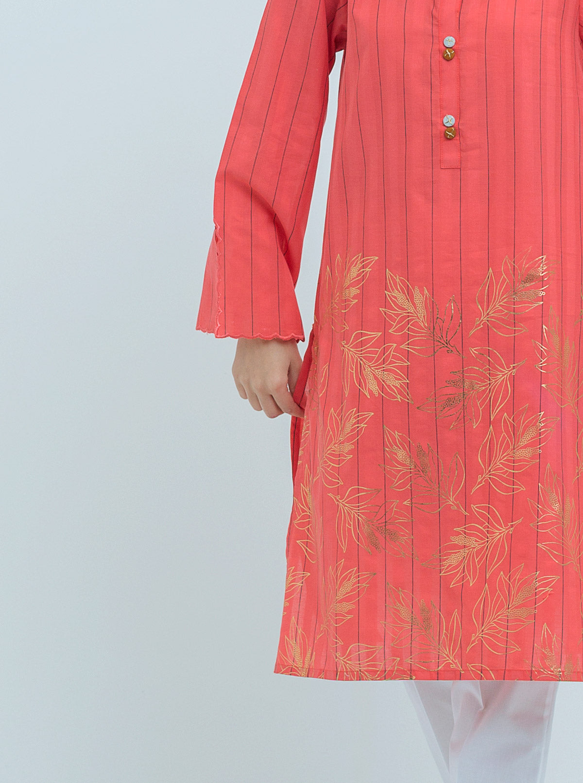 Printed Yarn Dyed Cotton Shirt (Pret)