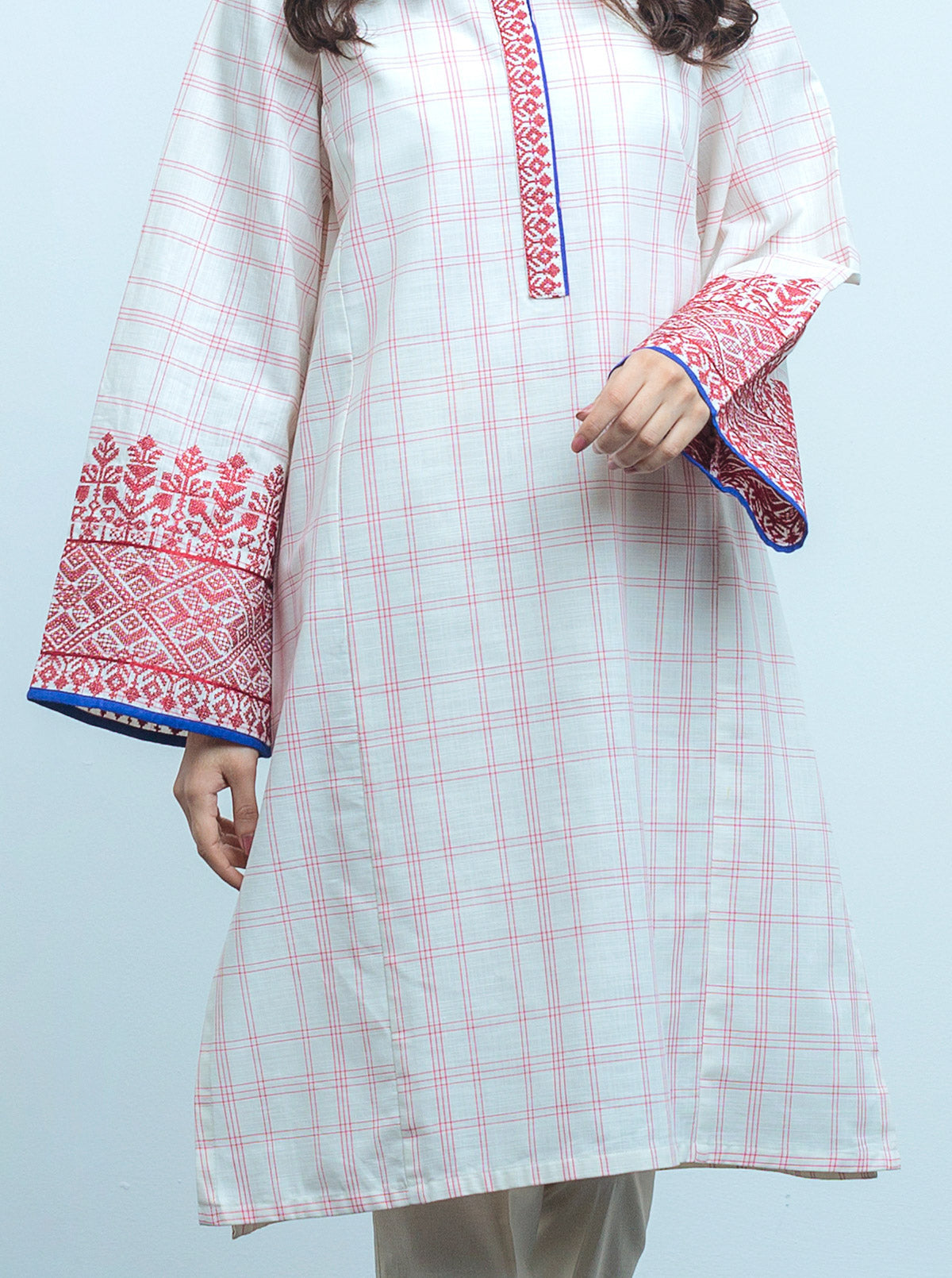 Yarn Dyed Embroidered Shirt