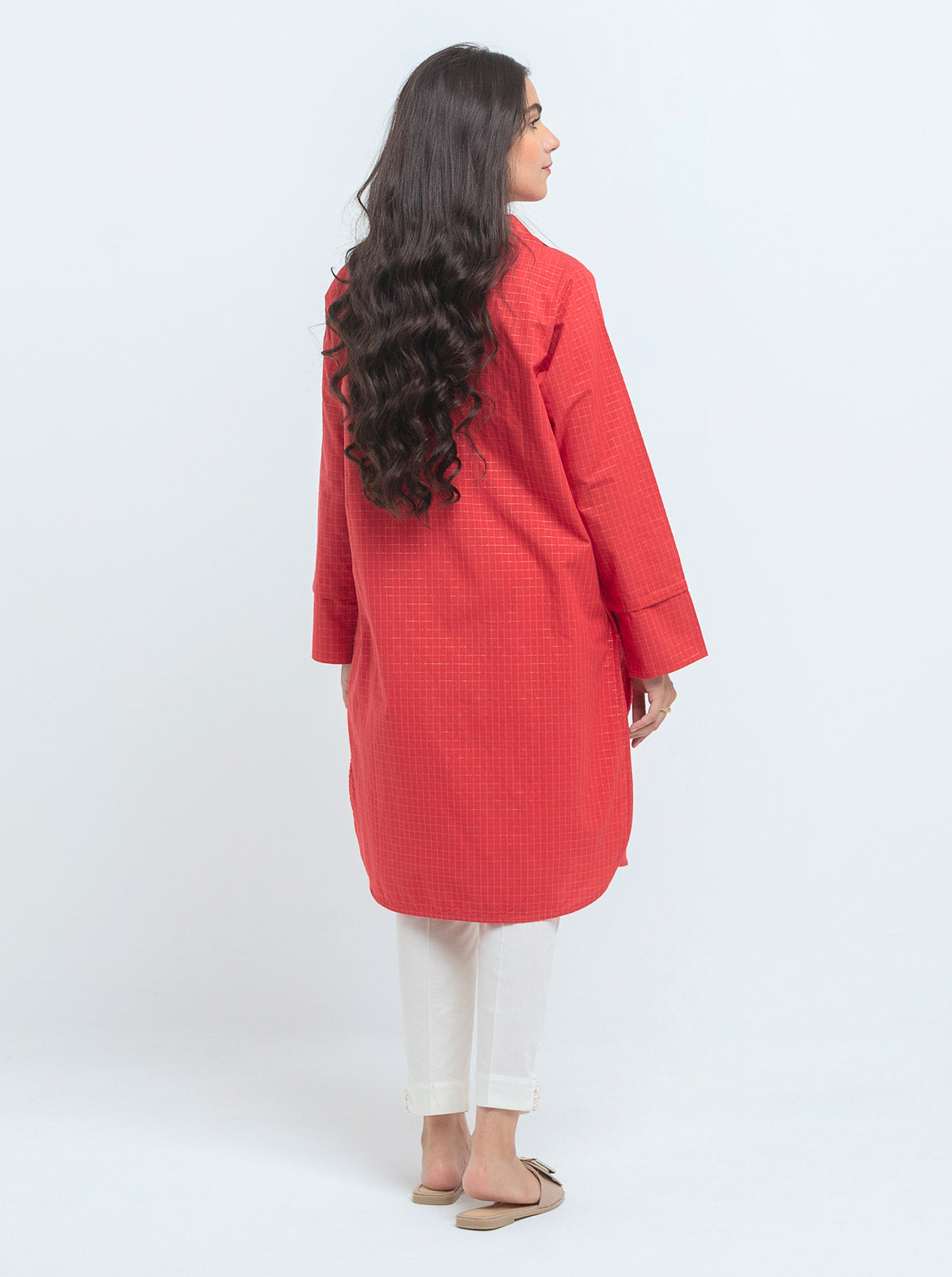 Printed Yarn Dyed Cotton Shirt (Pret)