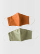 Fabric Face Masks (Pack Of 2)