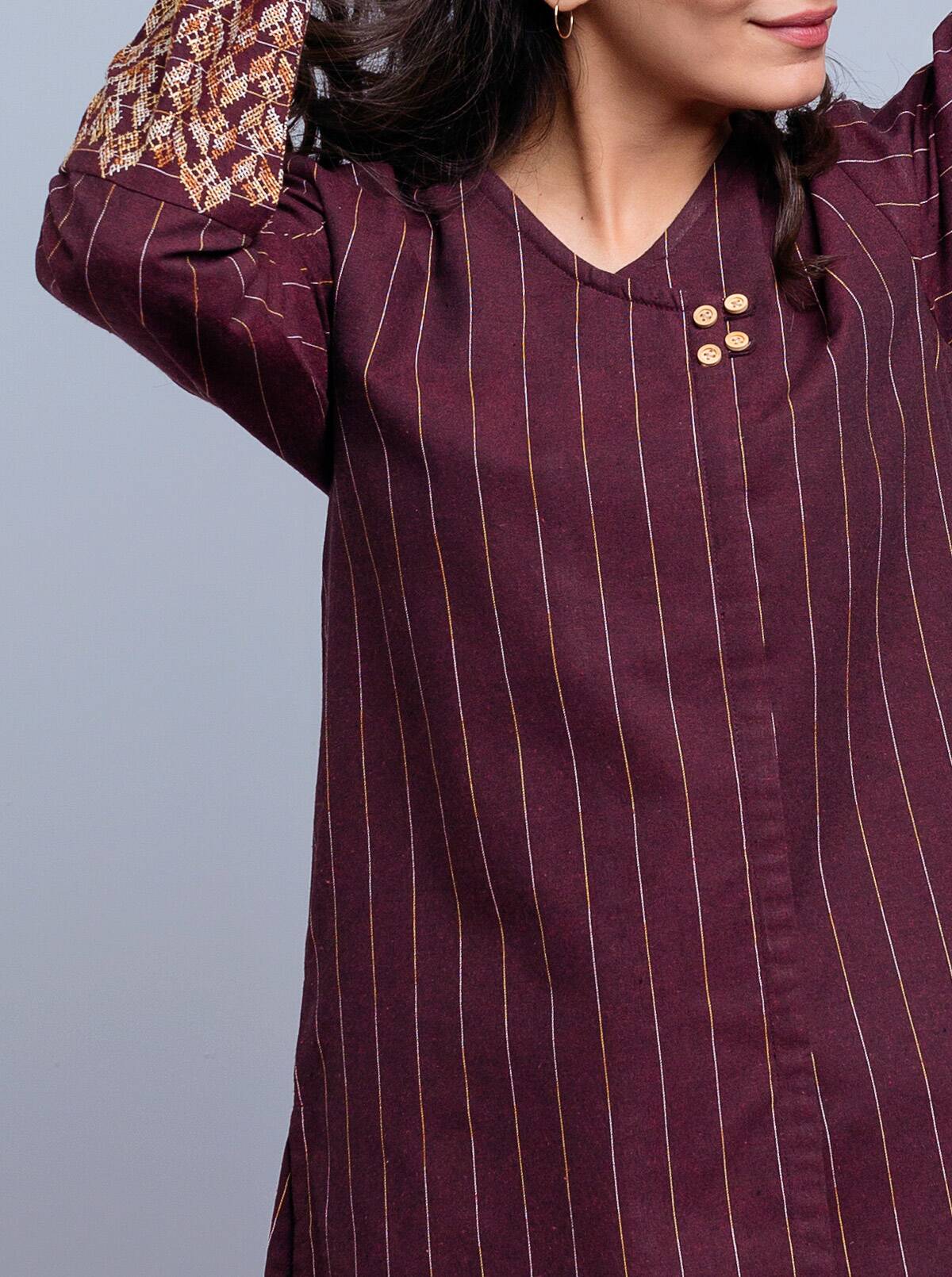 AJRN-03 EMBROIDERED PAPER COTTON 3 PCS