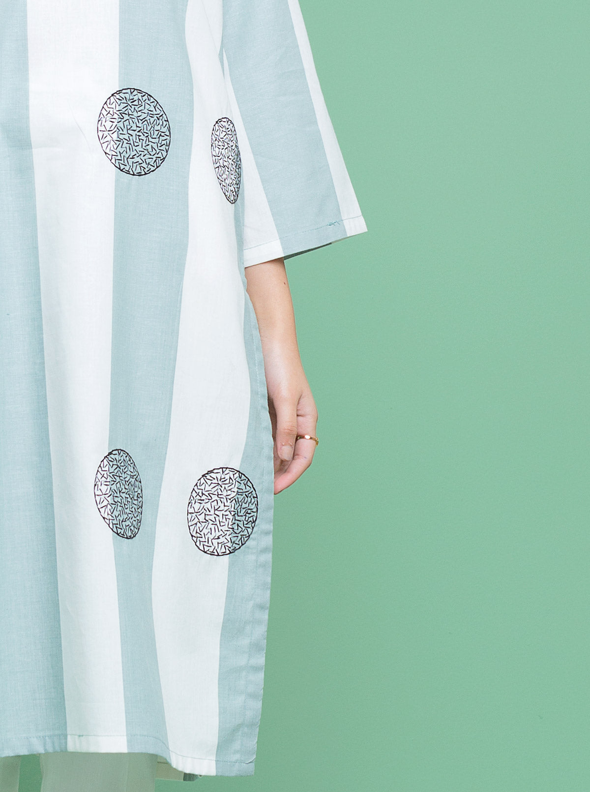 AJZS-02 EMBROIDERED CHIFFON 3 PCS