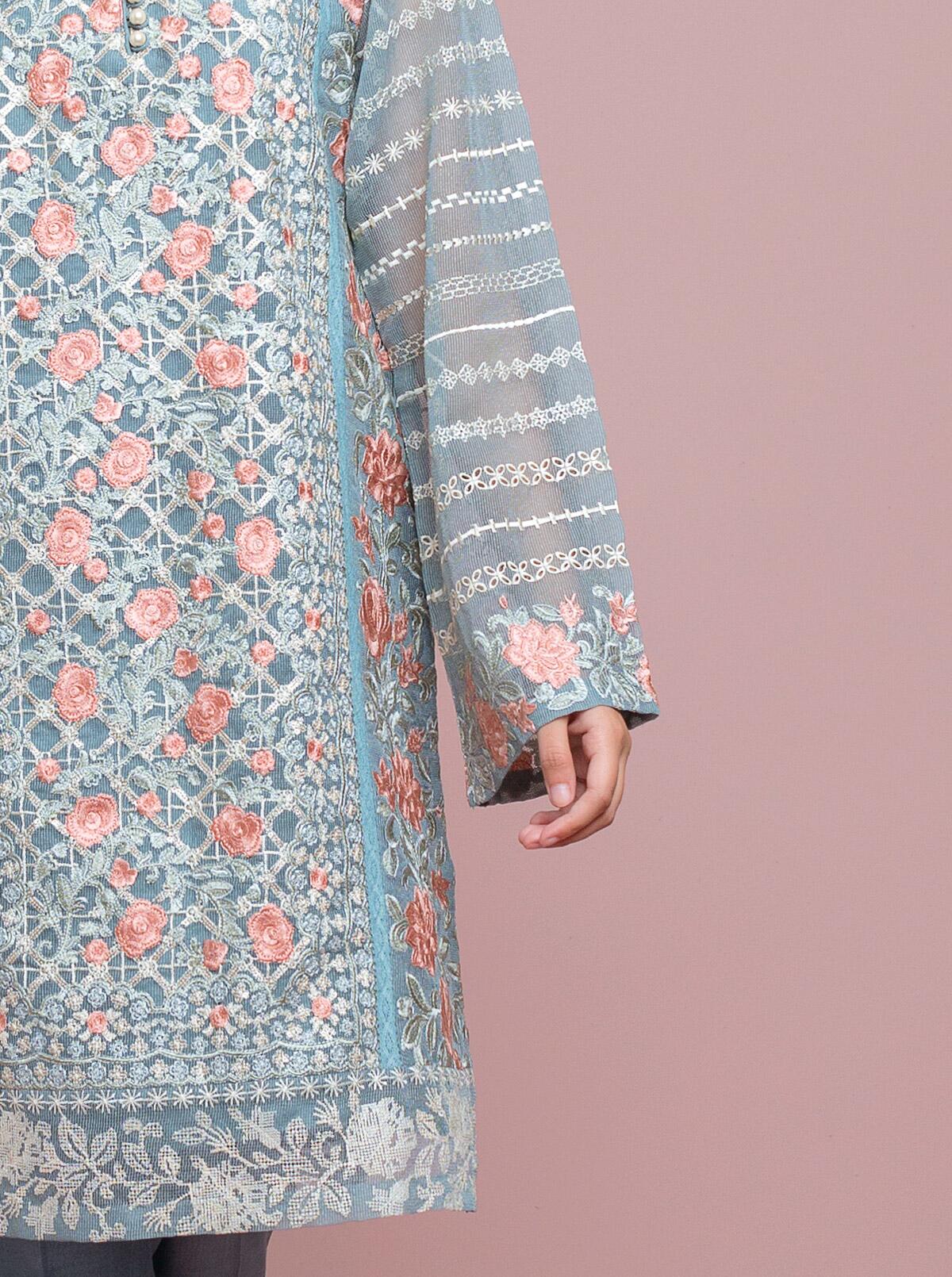 AJUW-33 PRINTED KHADDAR 3 Pcs