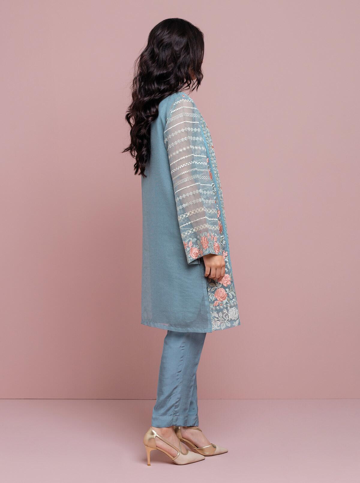 AJUW-33 PRINTED KHADDAR 3 Pcs