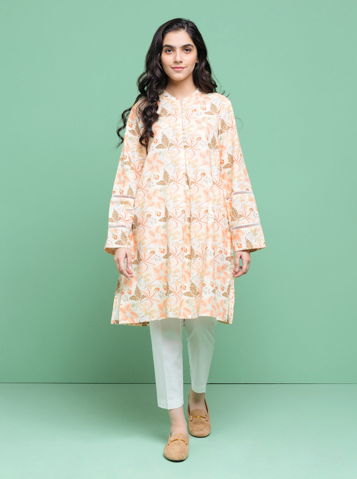 AJW-07 EMBROIDERED KHADDAR 3 PCS