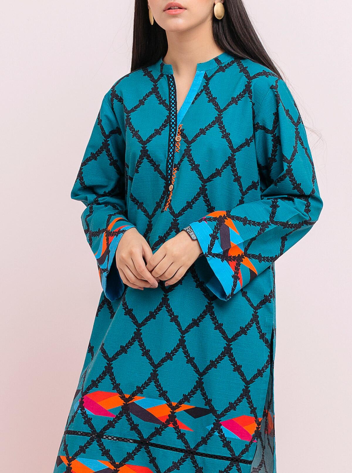 AJCN-05 UNSTITCHED Signature Embroidered