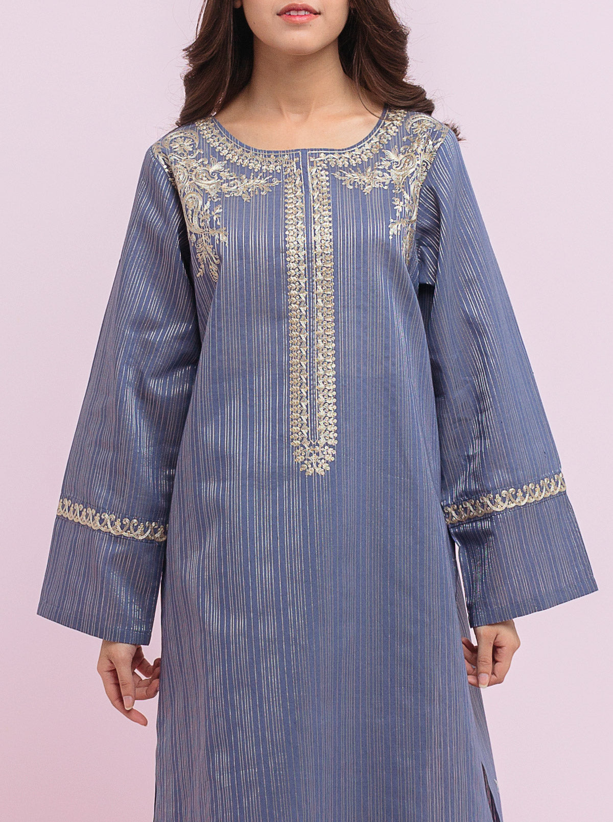 AJUW-41 PRINTED KHADDAR 3 Pcs