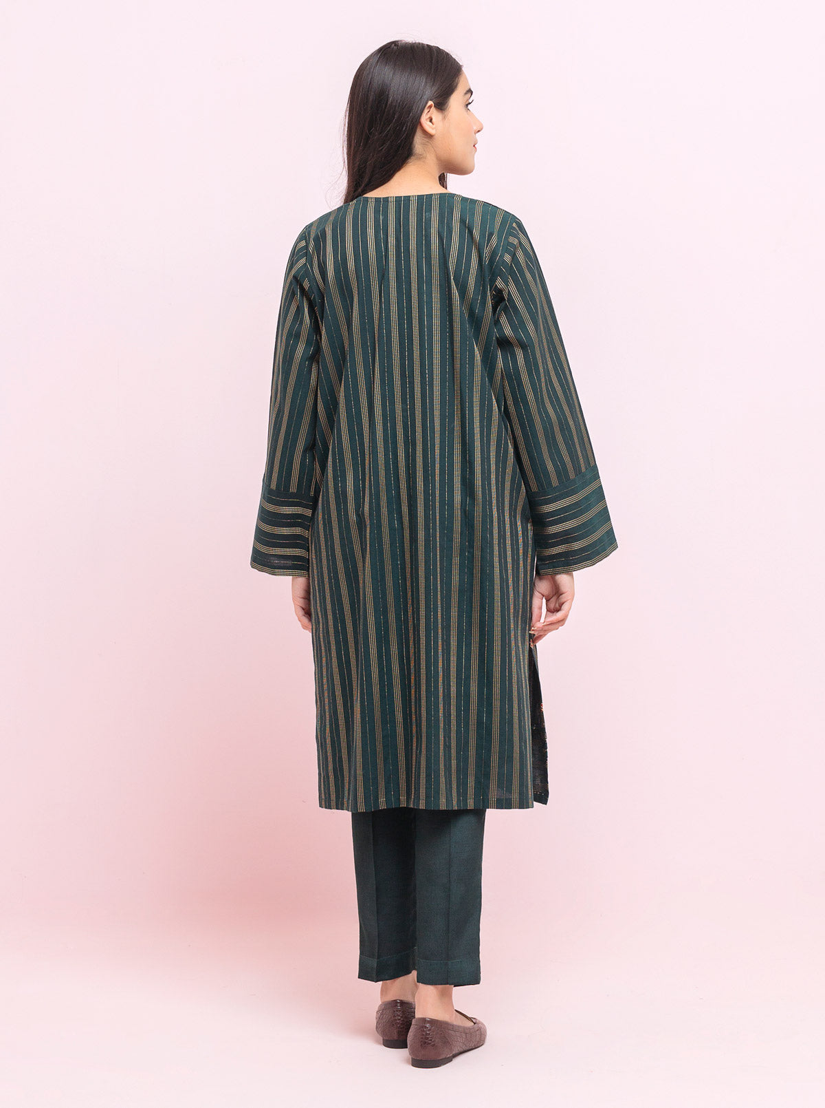 AJUW-46 PRINTED KHADDAR 3 Pcs